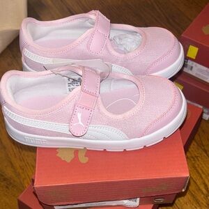 Puma courtflex v3 Lina inf rose mauve puma white